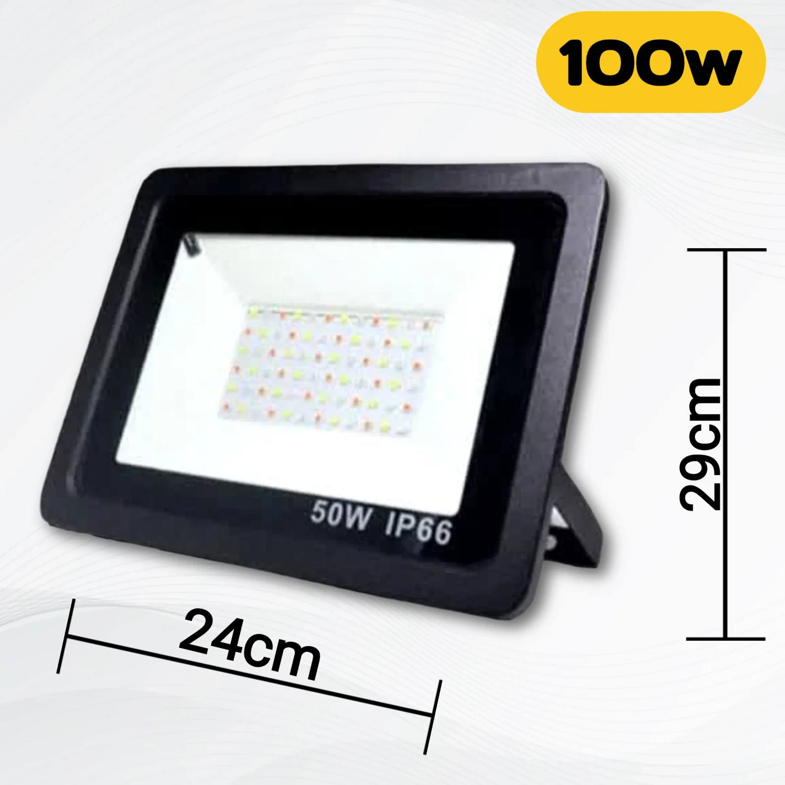 Reflector LED RGB 50w y 100w 7
