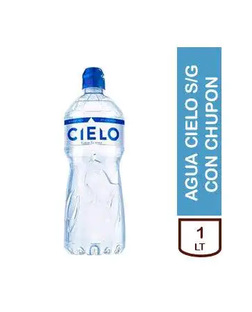 Agua Cielo Chupon 1 L