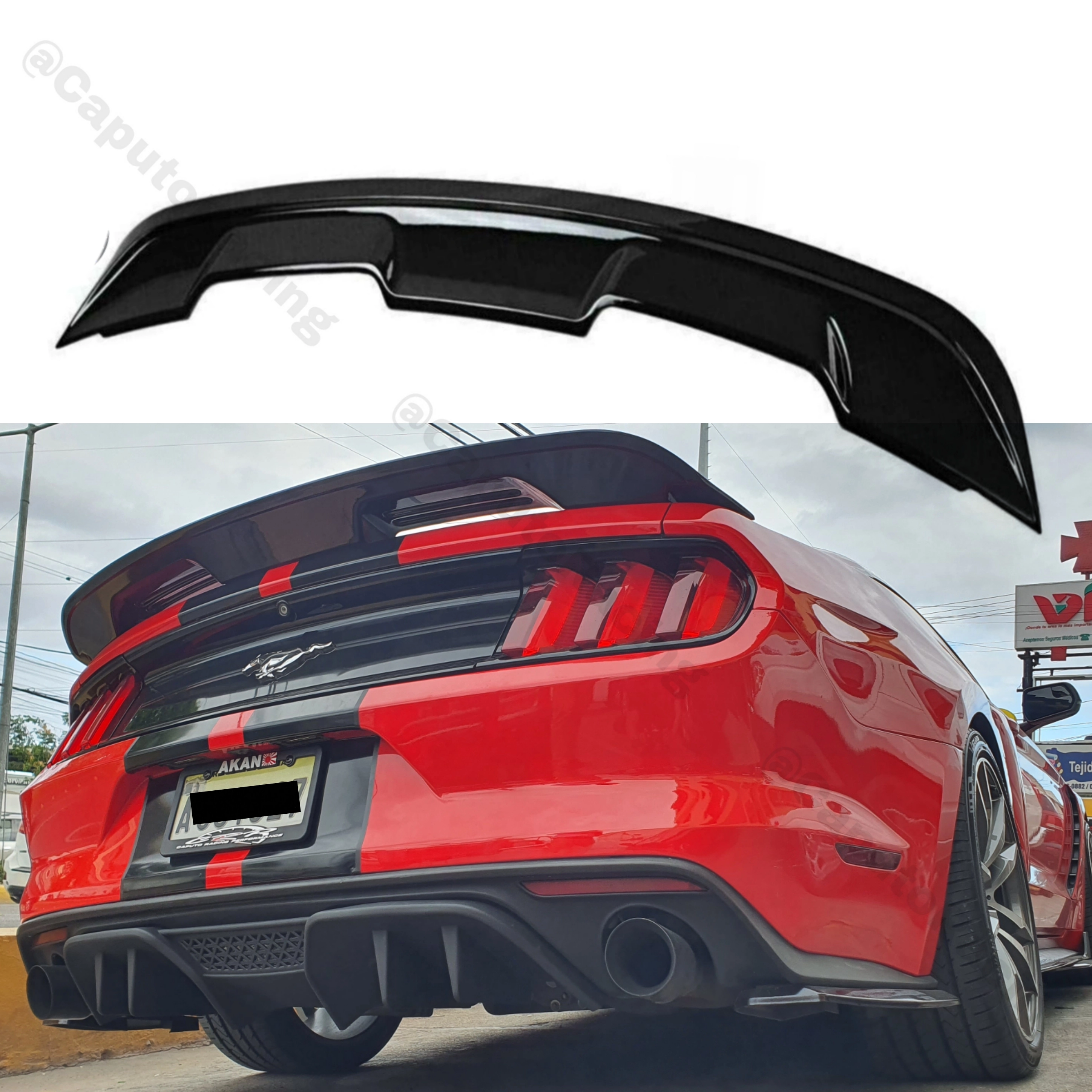 SPOILER GT500 FORD MUSTANG 2015-2021 