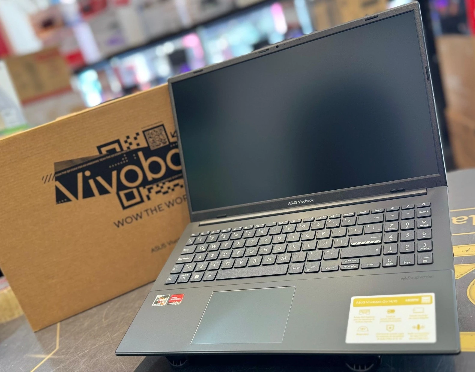 NOTEBOOK ASUS VIVOBOOK 14" E1504 R5 256GB 12GB FREE* 