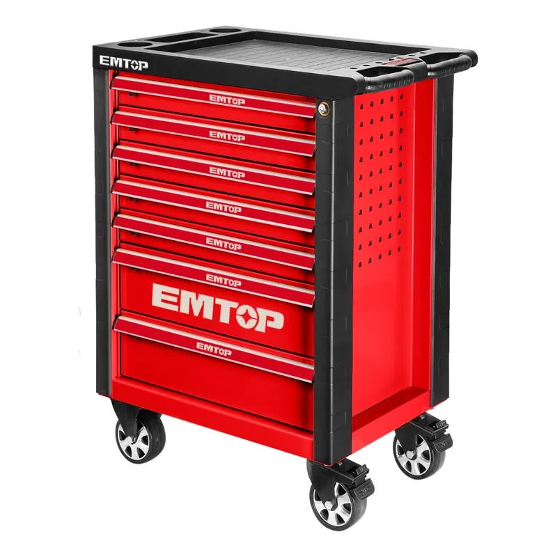 Gabinete De Herramientas Emtop Ehts03281 328 Pzs C/ruedas 2