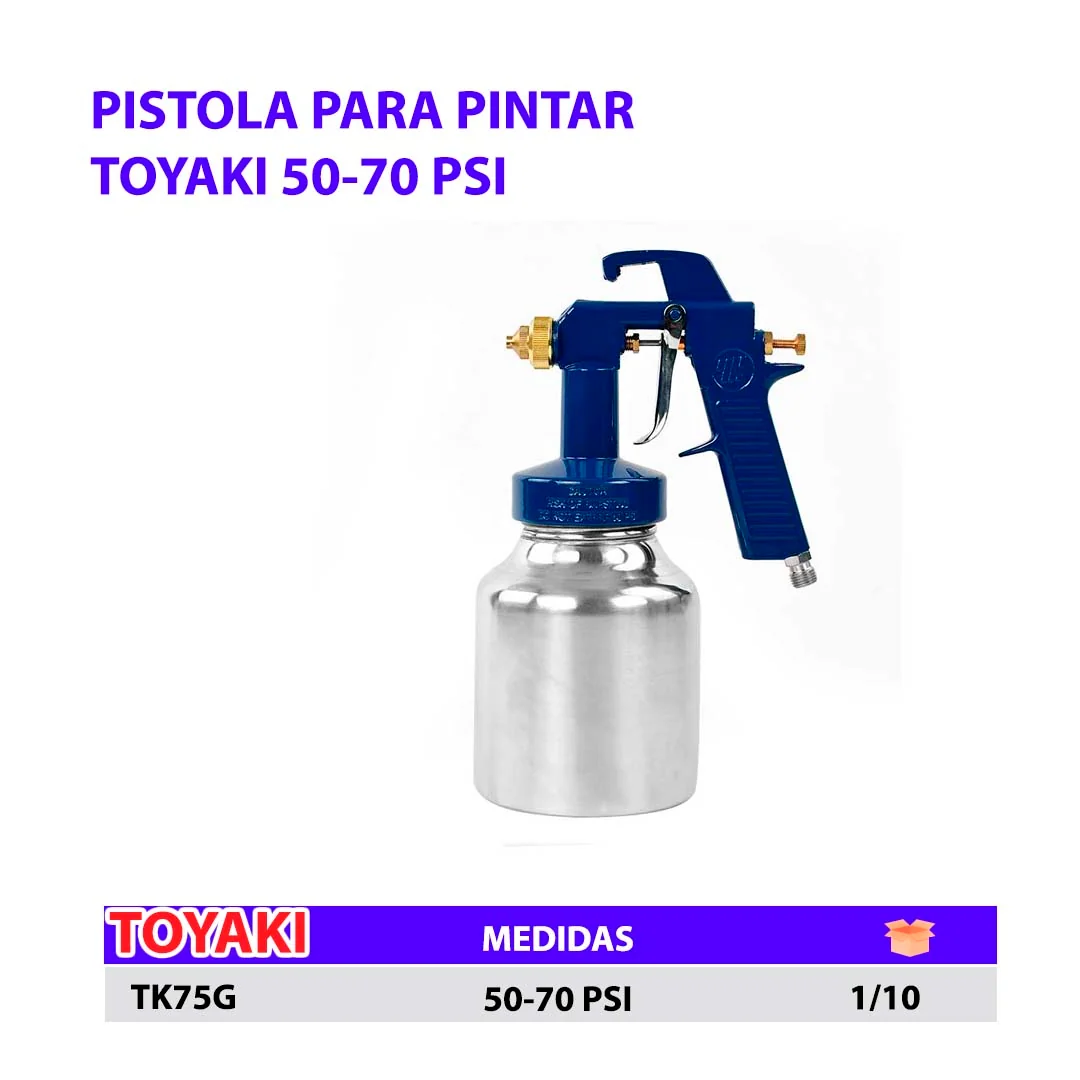 PISTOLA PARA PINTAR TOYAKI 50-70 PSI