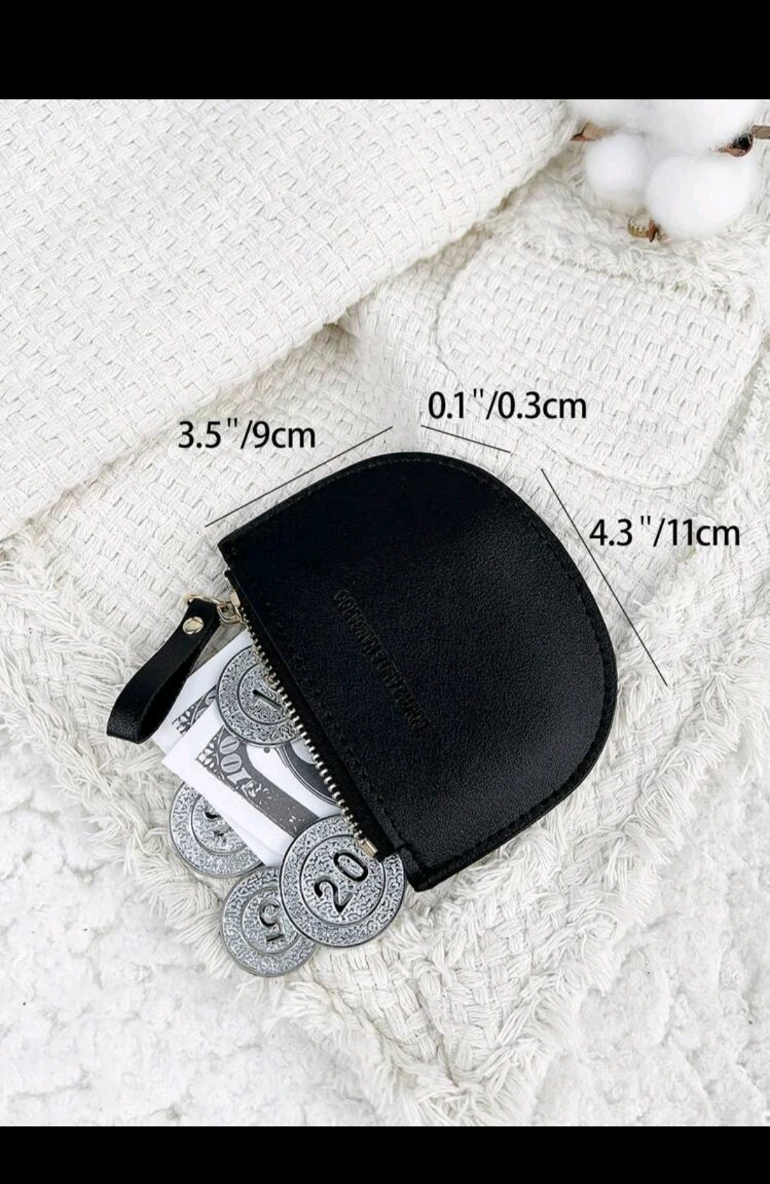 Monedero Southland Crescent Black/ Ultra-Slim 4