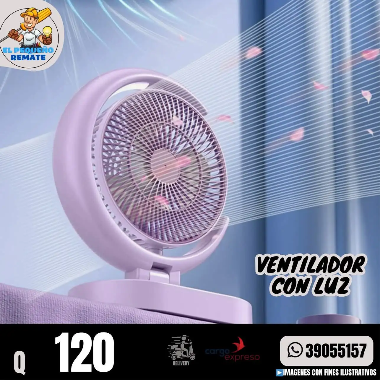 VENTILADOR CON LUZ 4