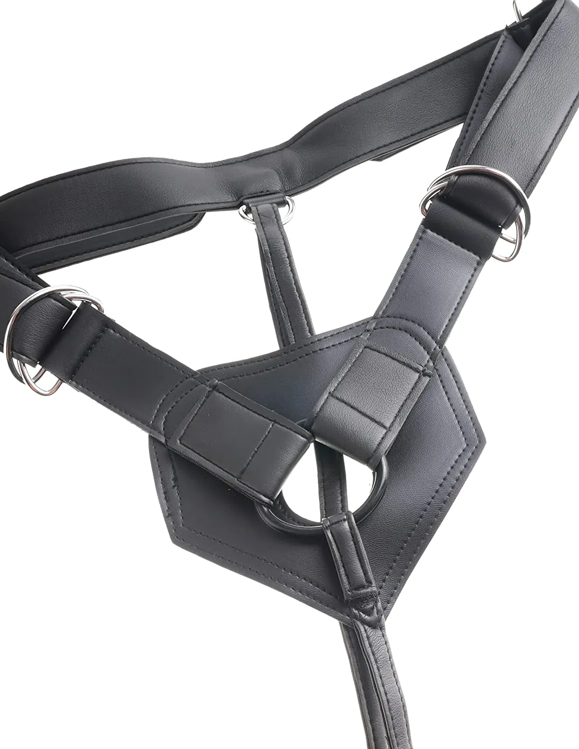 King Cock Strap-on Harness w/ 6″ Cock Flesh 4