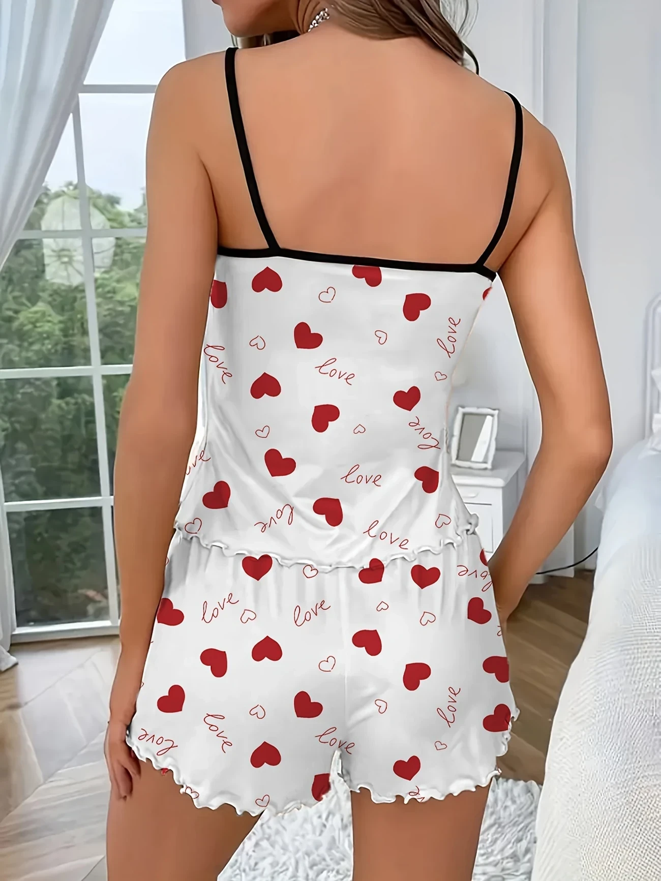 Pijama Love algodón (S,M)  2