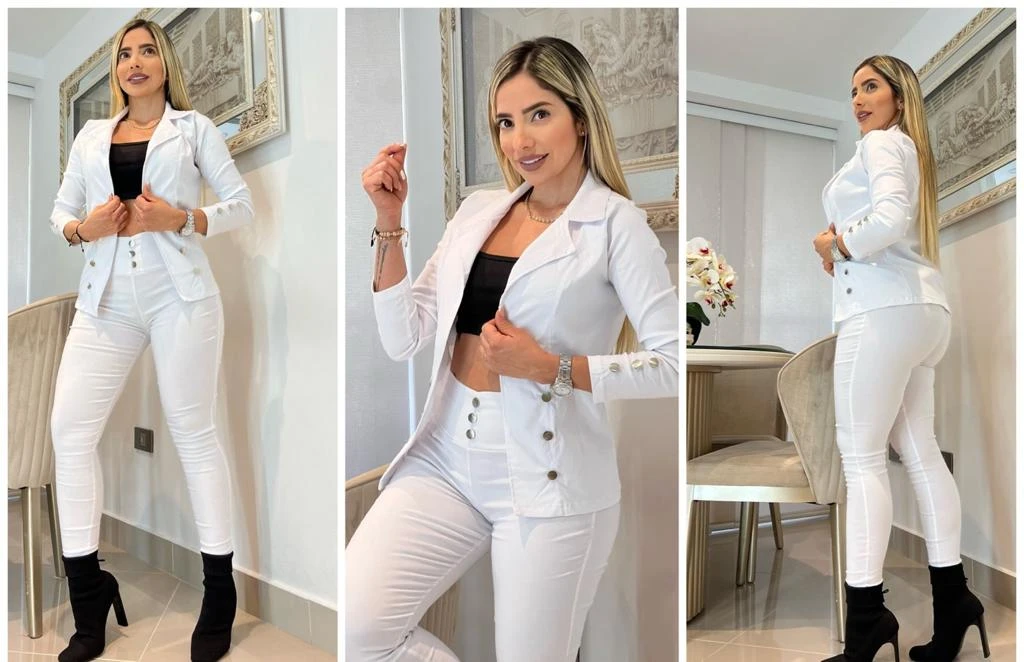 Conjunto 3 piezas de dama 4