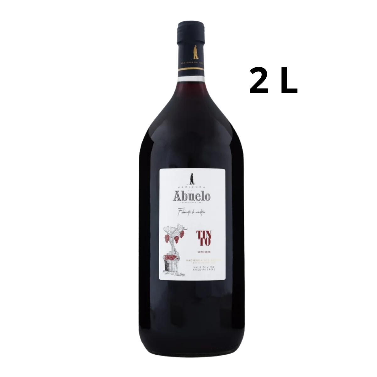 HDA VINO TINTO SEMI SECO 2000 ML