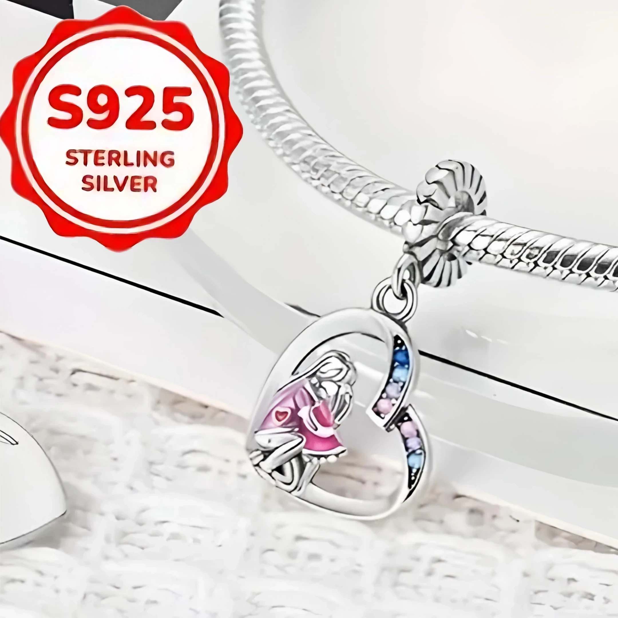 COLGANTE DE CORAZÓN PLATA