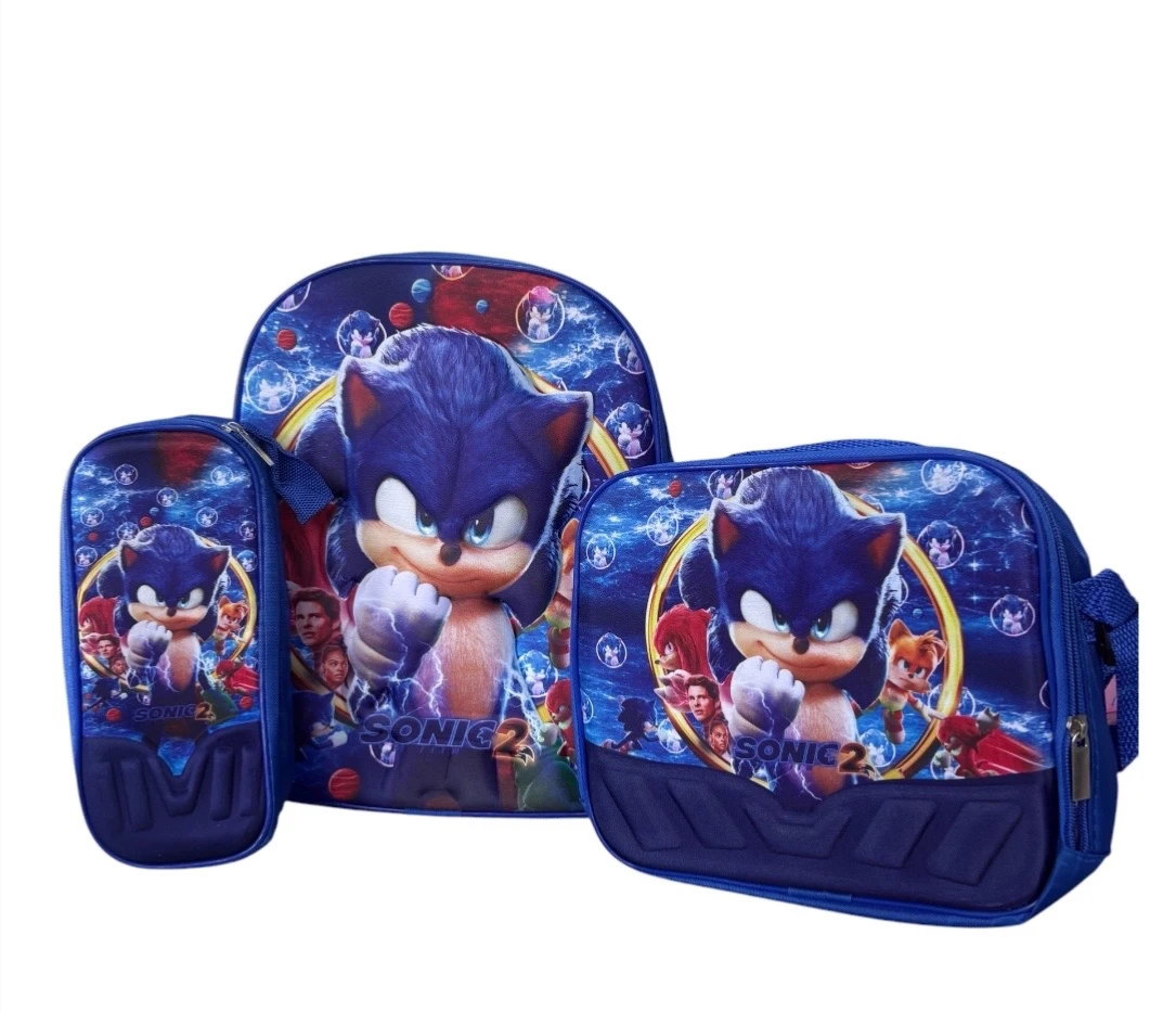 Set Escolar 3 en 1 para Preescolar 🎒✨ ¡Mochila + Lonchera + Lapicera! 2