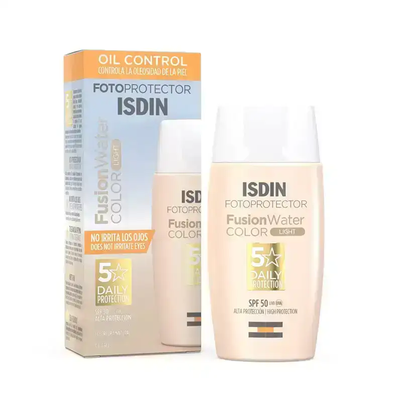 Isdin fusion Water tono Ligth SPF 50/ Antigua presentación