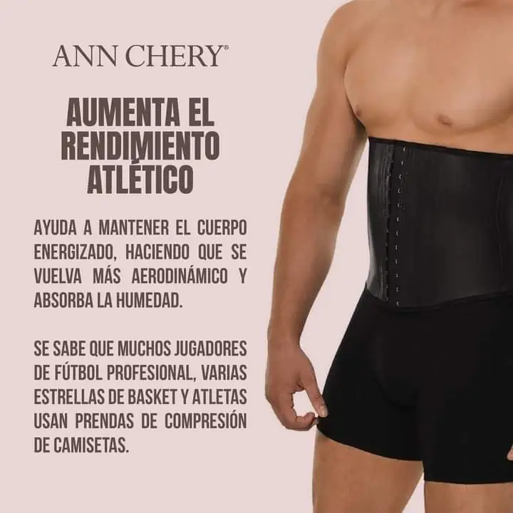 Cinturilla látex Annchery masculino  2