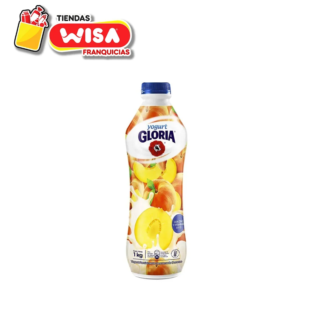 Yogurt Gloria Durazno 1 L