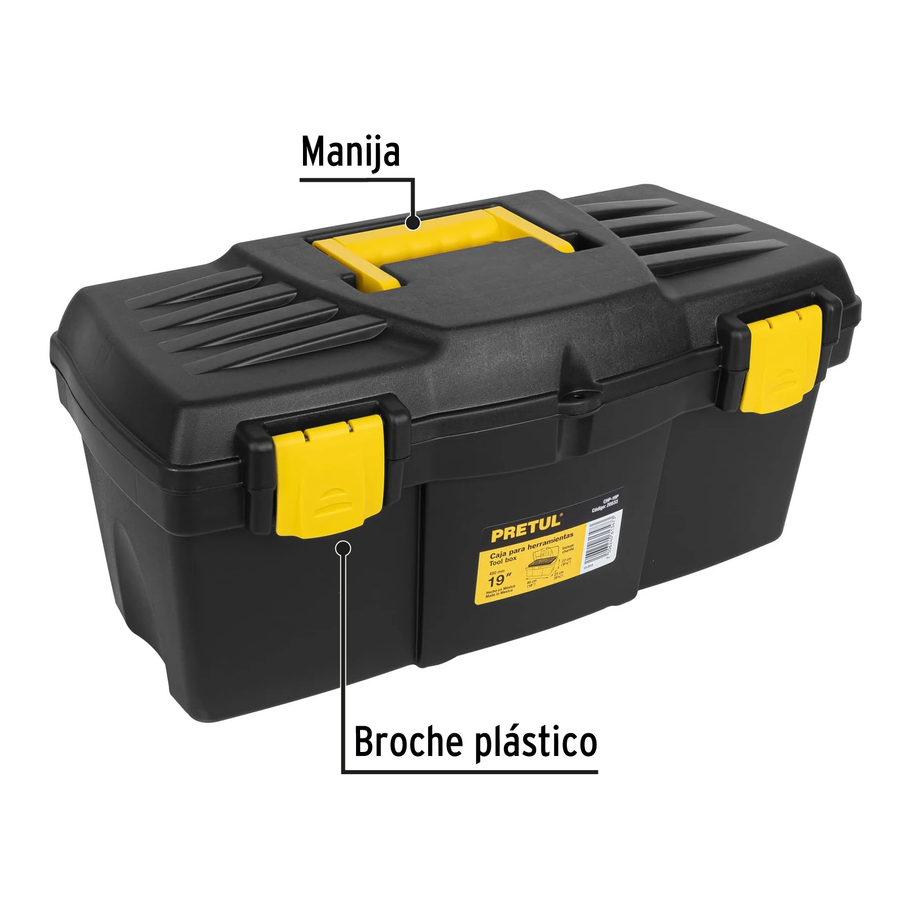 Caja Herramientas Pretul 43 cm  4