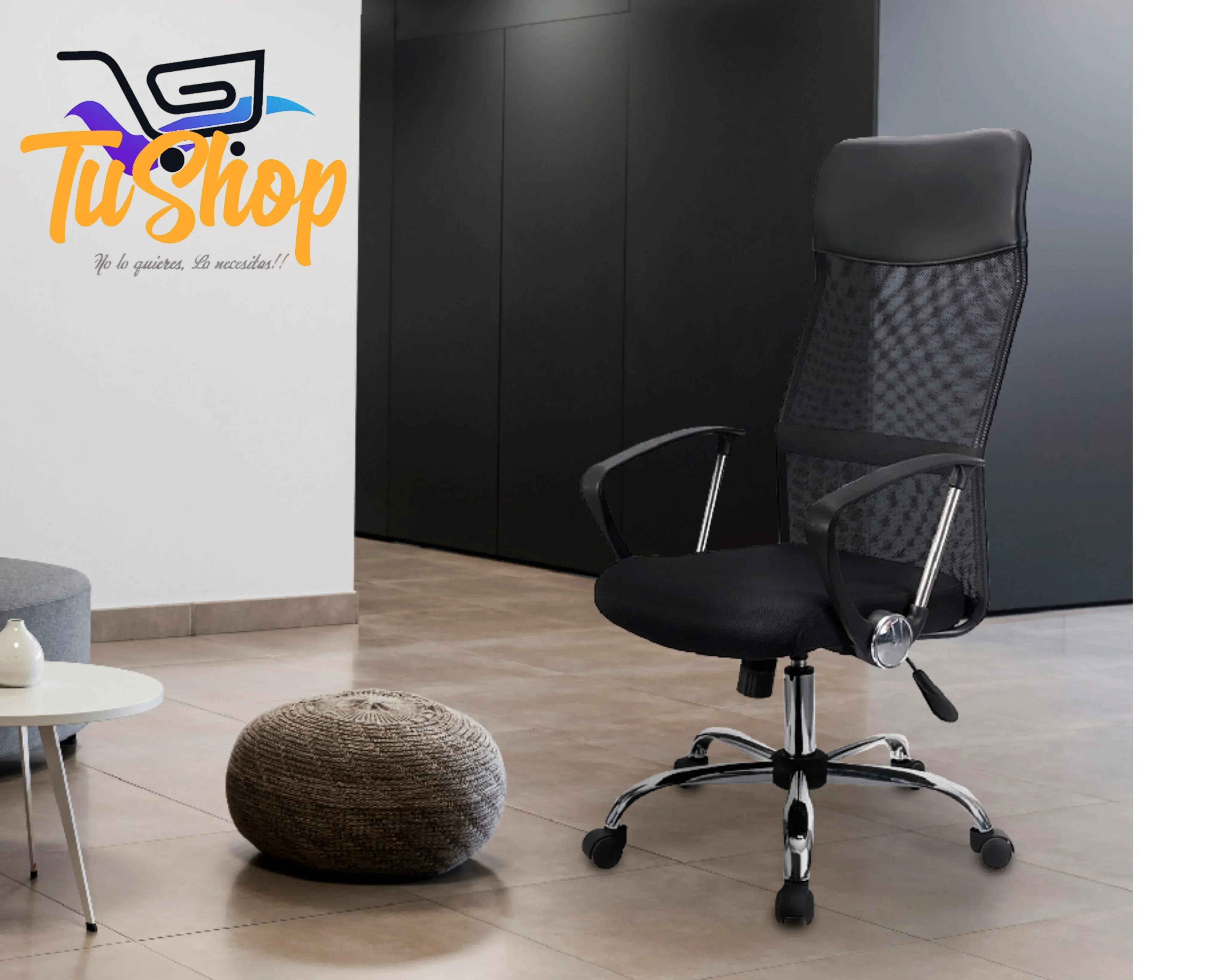 Silla Ergonómica Reclinable Respaldo Alto