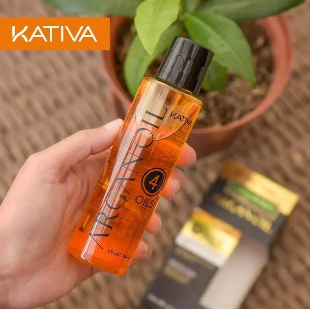 kativa aceite de argan 4 oleos x60 ml