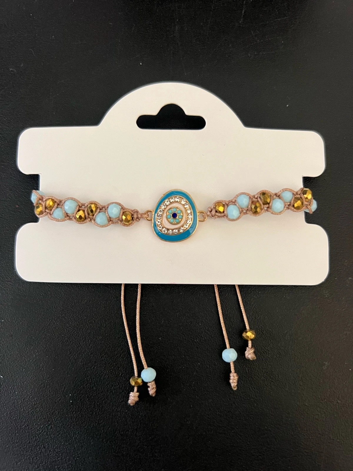 Pulseras cristales y ojo turco 3