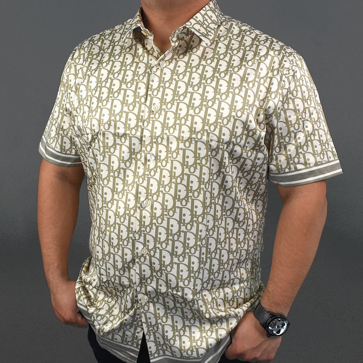 Camisa Manga Corta Dior