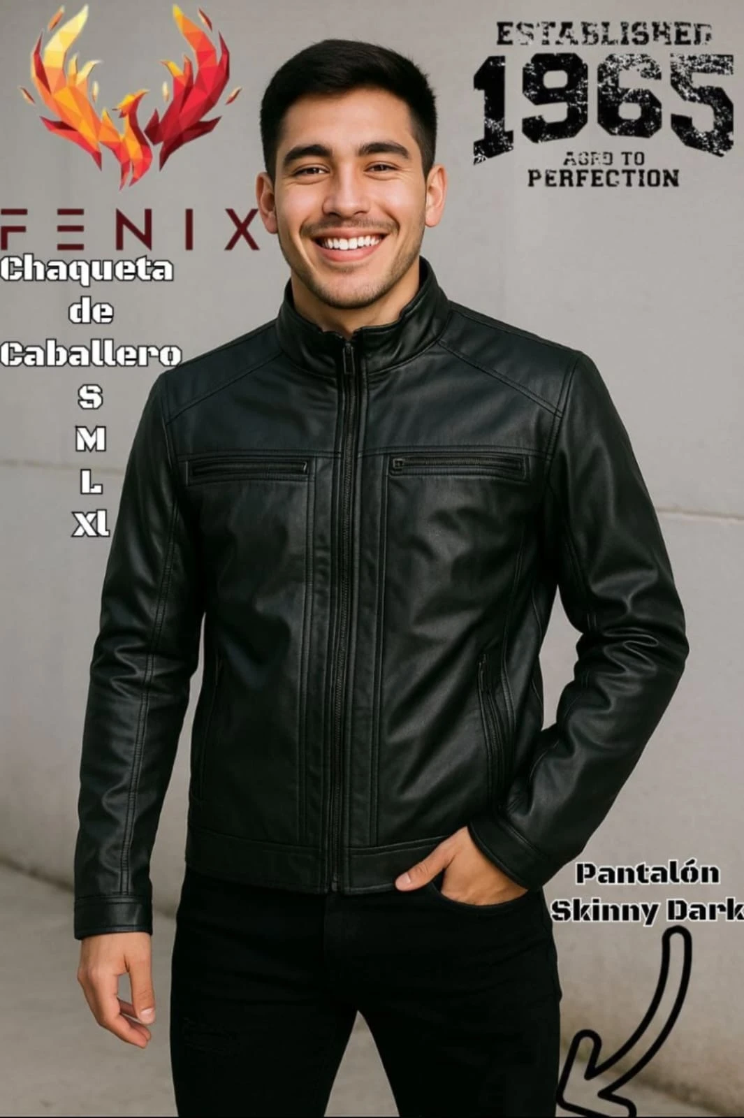 Chaquetas en cuerina 