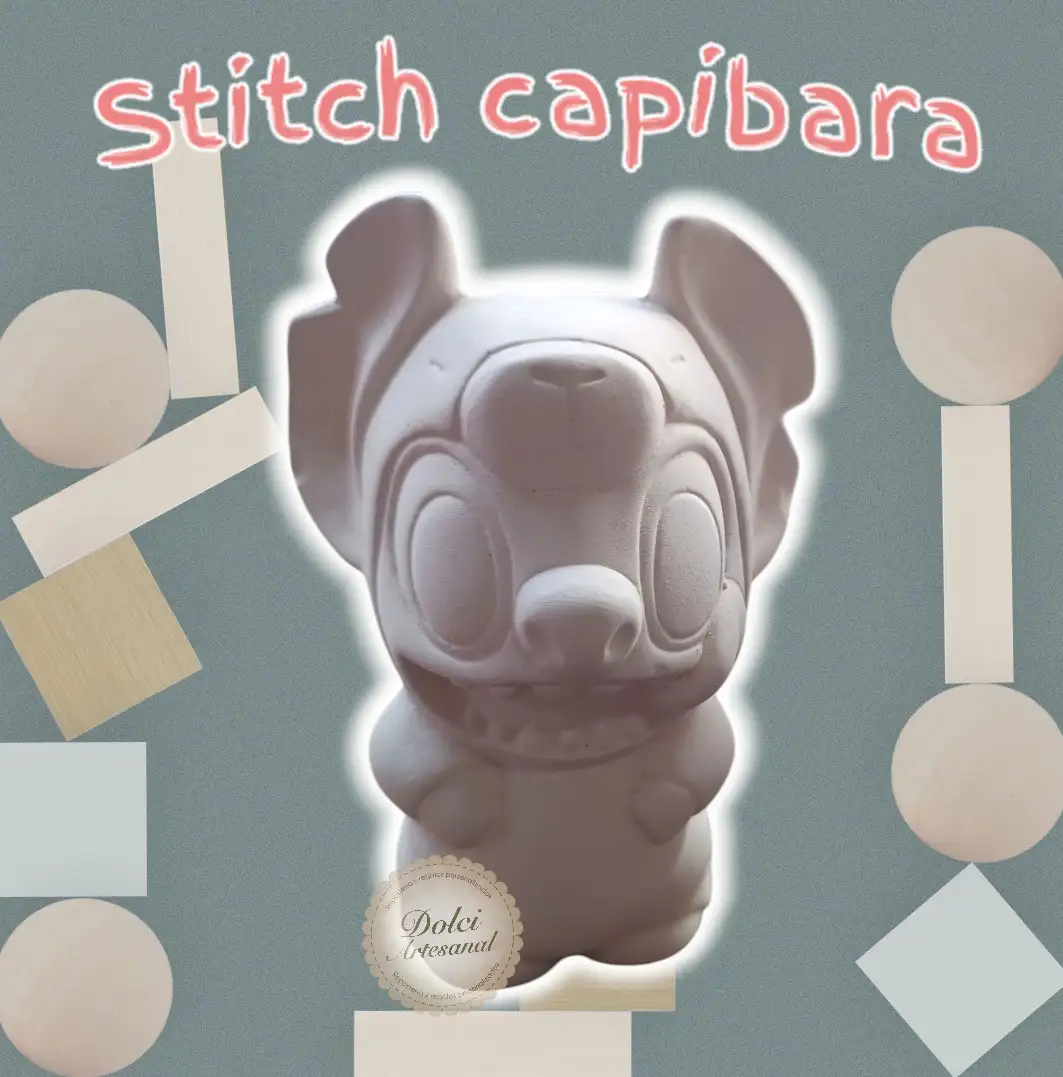 Stitch alcancía 