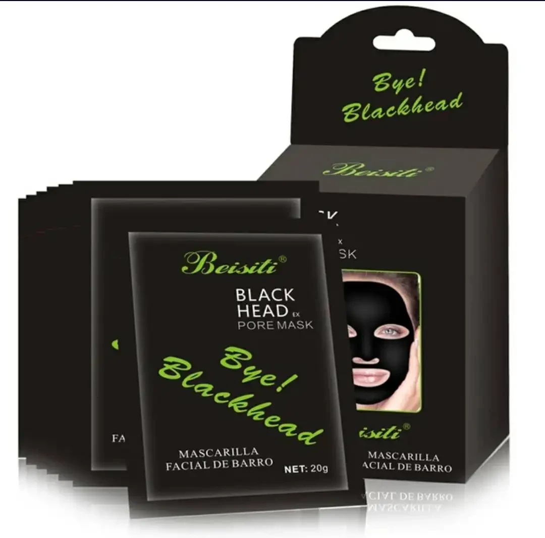 Caja con 10 Sachets Mascarilla Puntos Negros (20grs c/u)