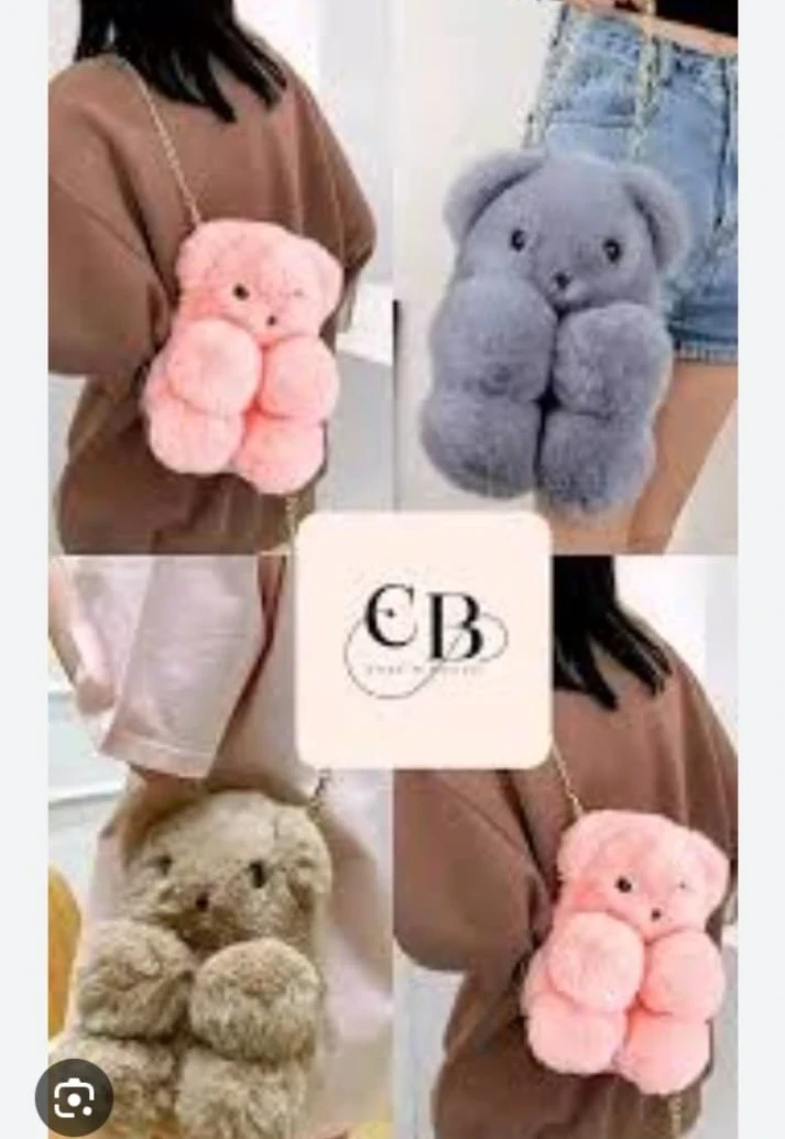  Carterita o mochila de osito 🥰🌸super suave 🎀✨💞 5