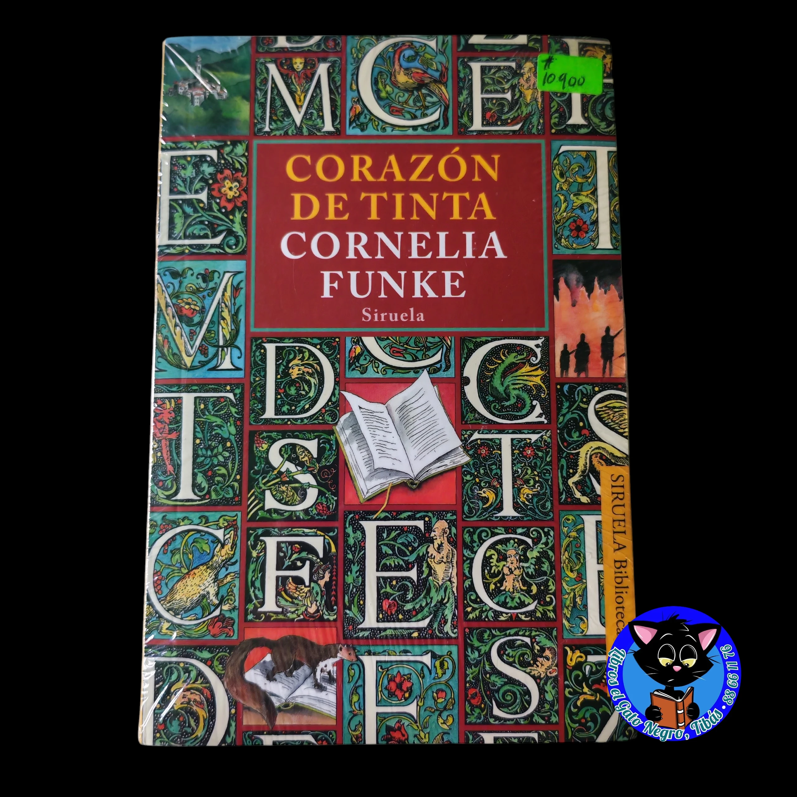 Corazón de tinta, Cornelia Funke, nuevo.