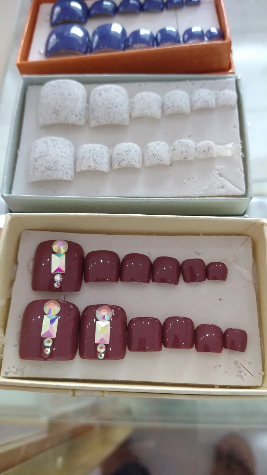 Uñas para los pies