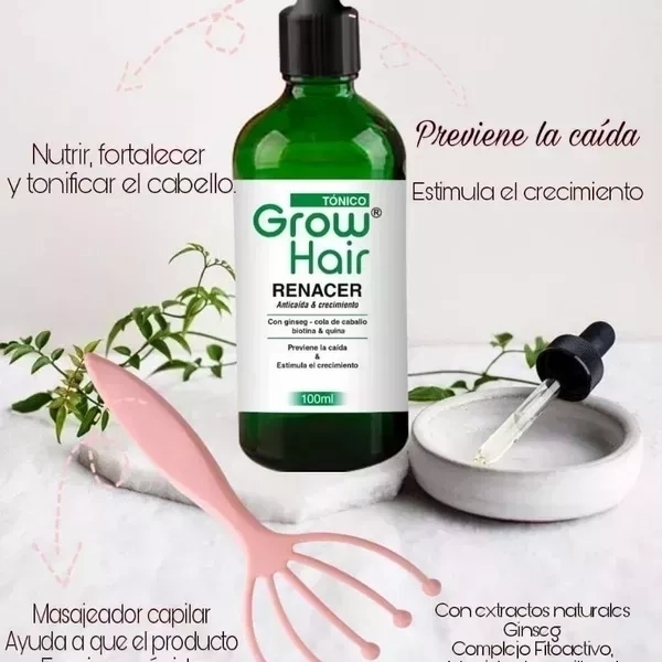 TONICO RENACER + MASAJEADOR  3