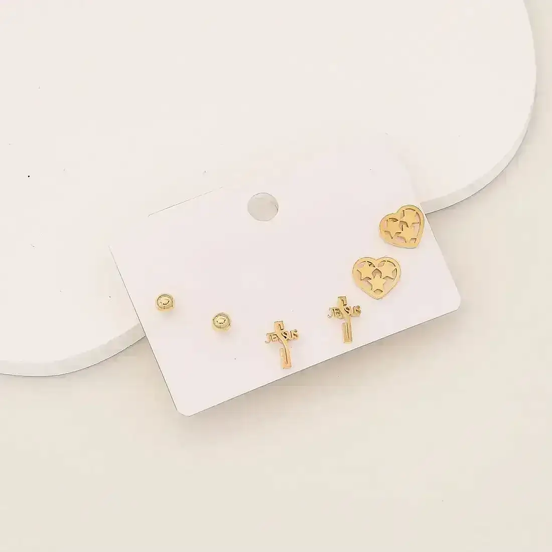 Set x3 Pares de Aretes Jerusalén REF: J24