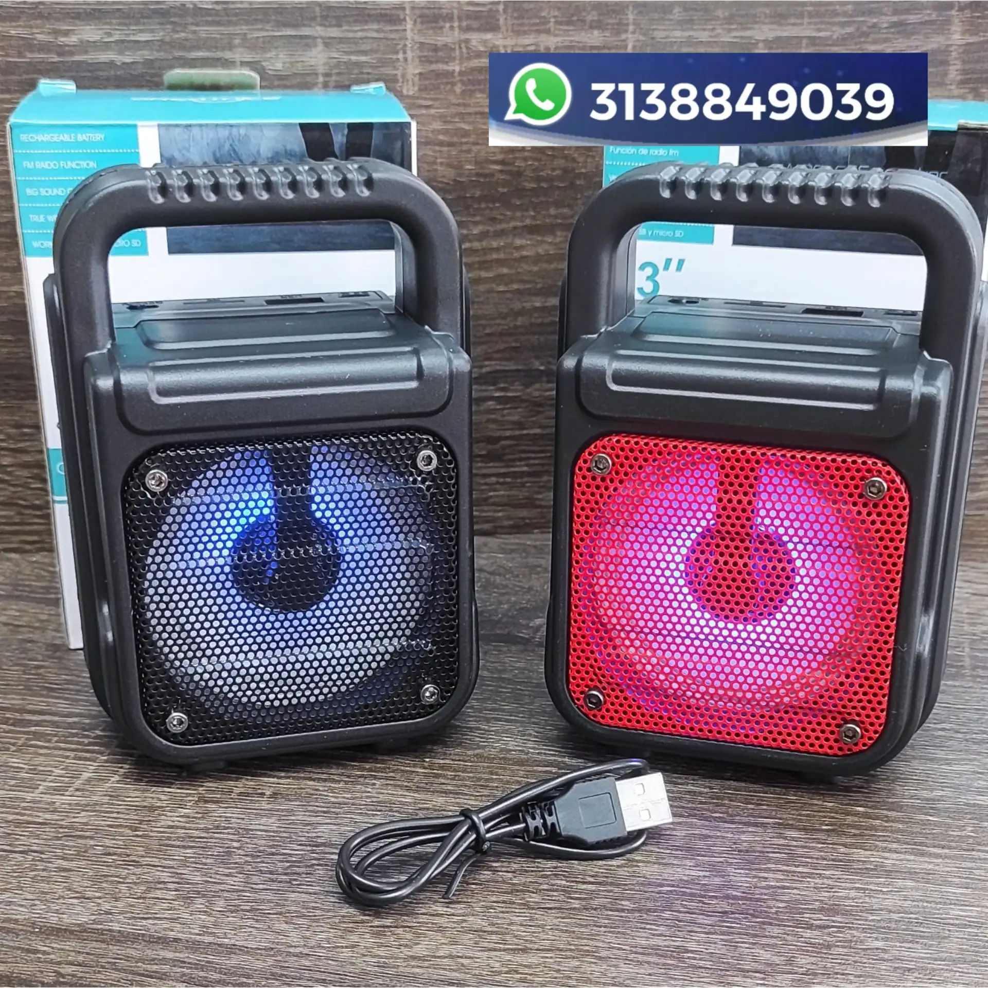 PARLANTE GREATNICE GTS-1375   De 3 pulgadas 2
