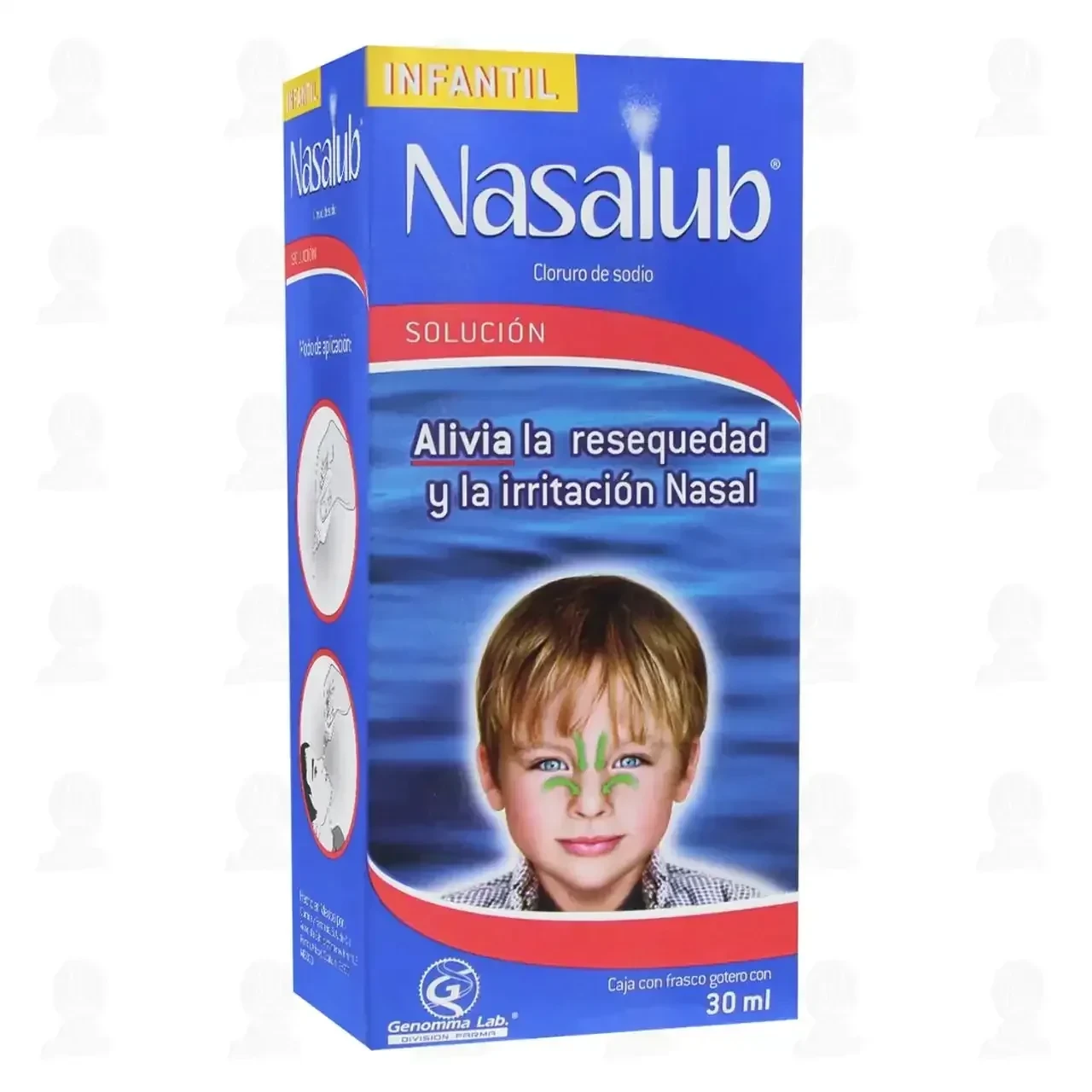 Nasalub Infantil Solución Gotas, 30 ml.