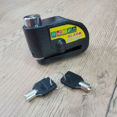 Candado de Alarma para disco + 2 llaves JAPANI 101096