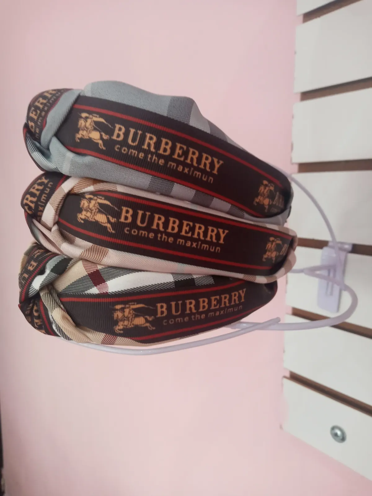 Diadema burberry 2