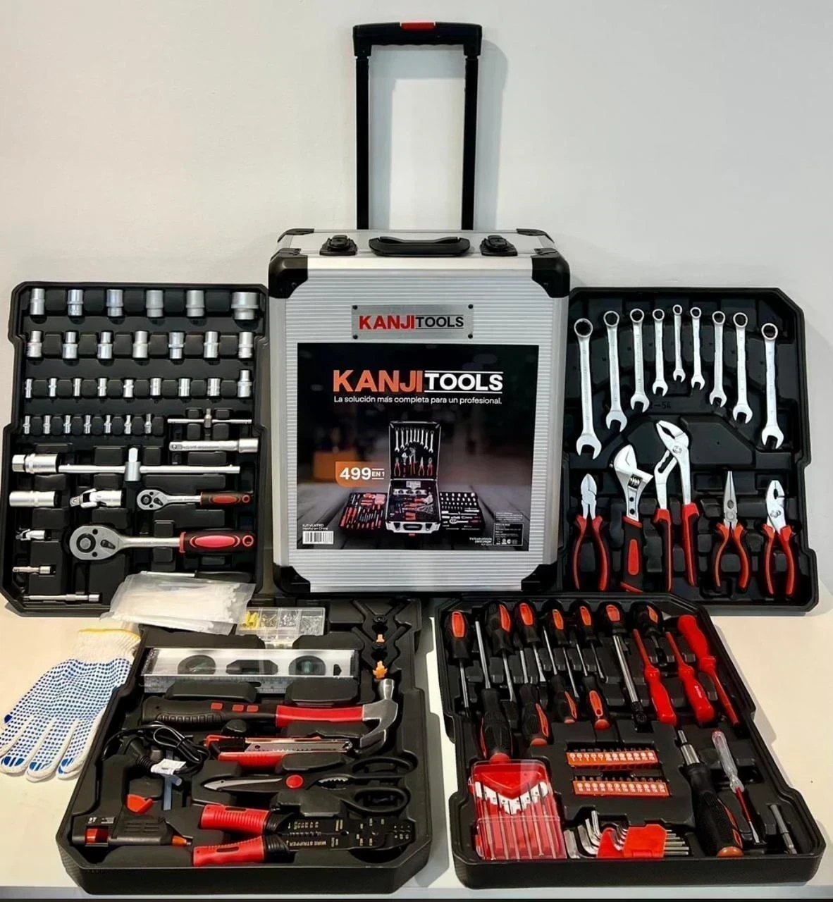  🧰 *MALETIN HERRAMIENTAS KANJI 499 PIEZAS