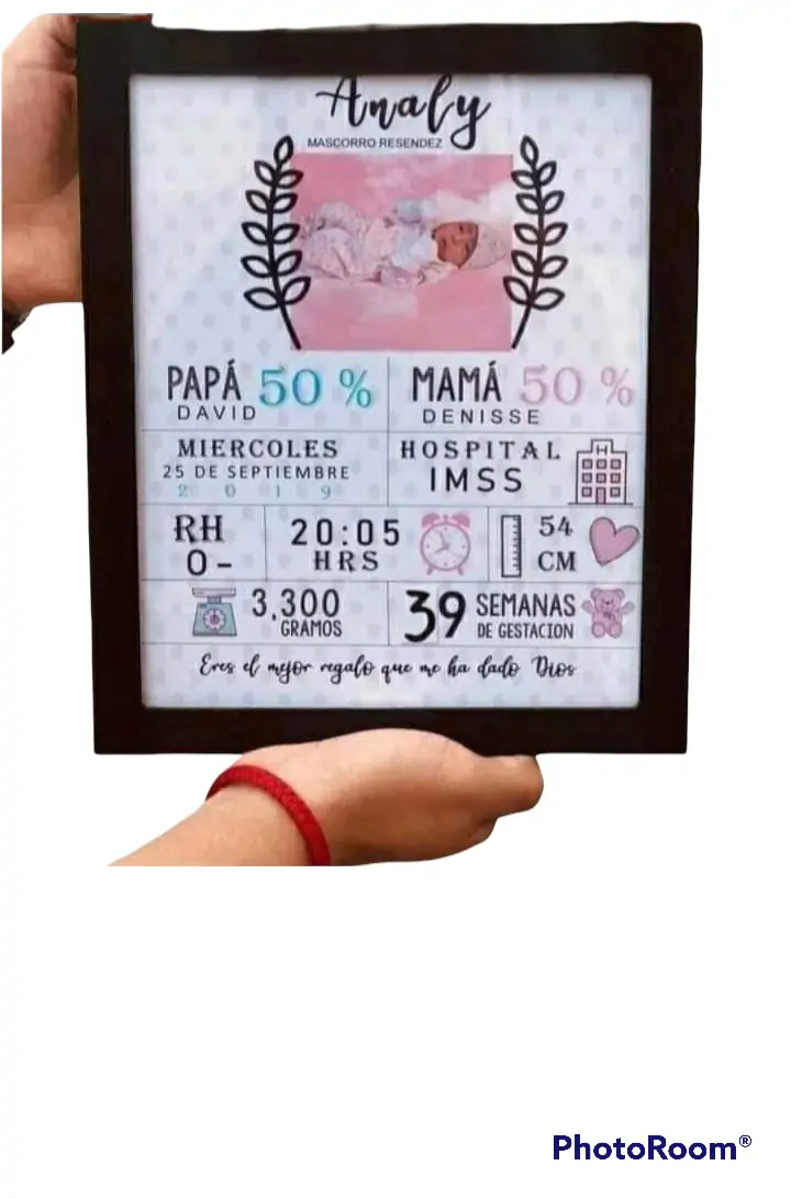 Cuadro bebé