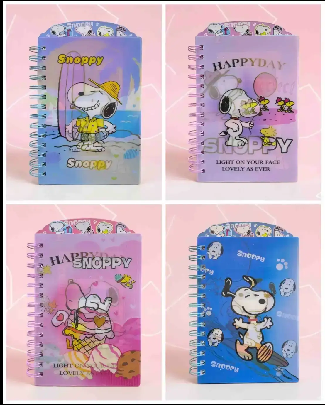 Agenda Snoopy Holograma  2