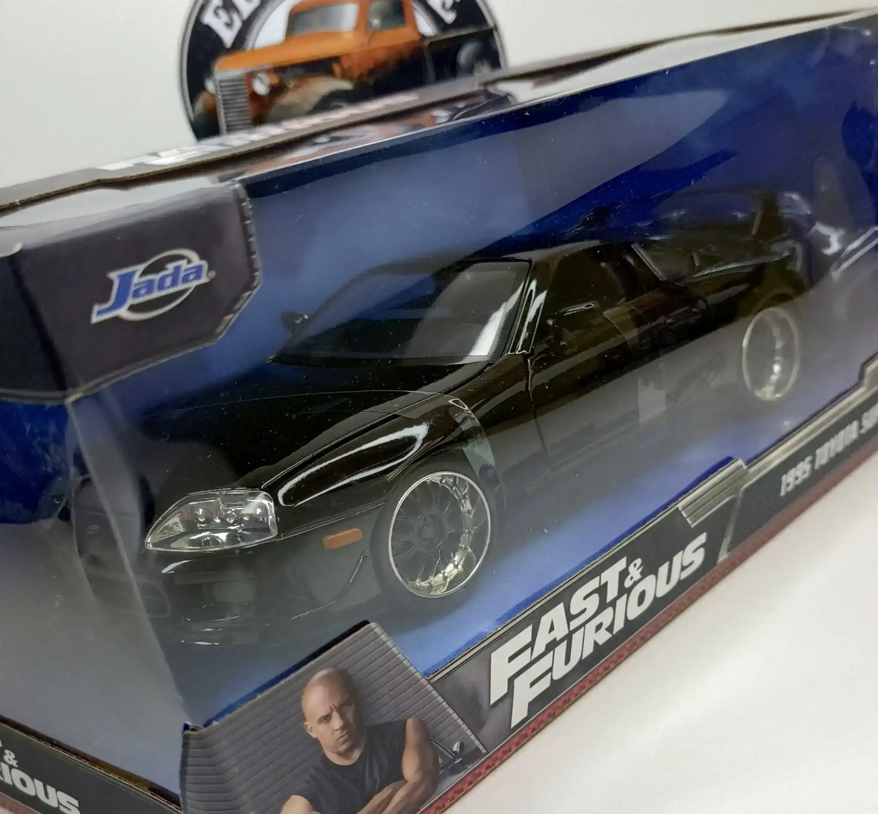 Toyota Supra 1995 negro rápido y furioso 3