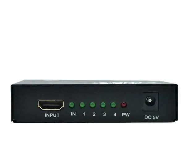 Splitter HDMI 1X4 1080P Divisor Señal Amplificador Tv  3