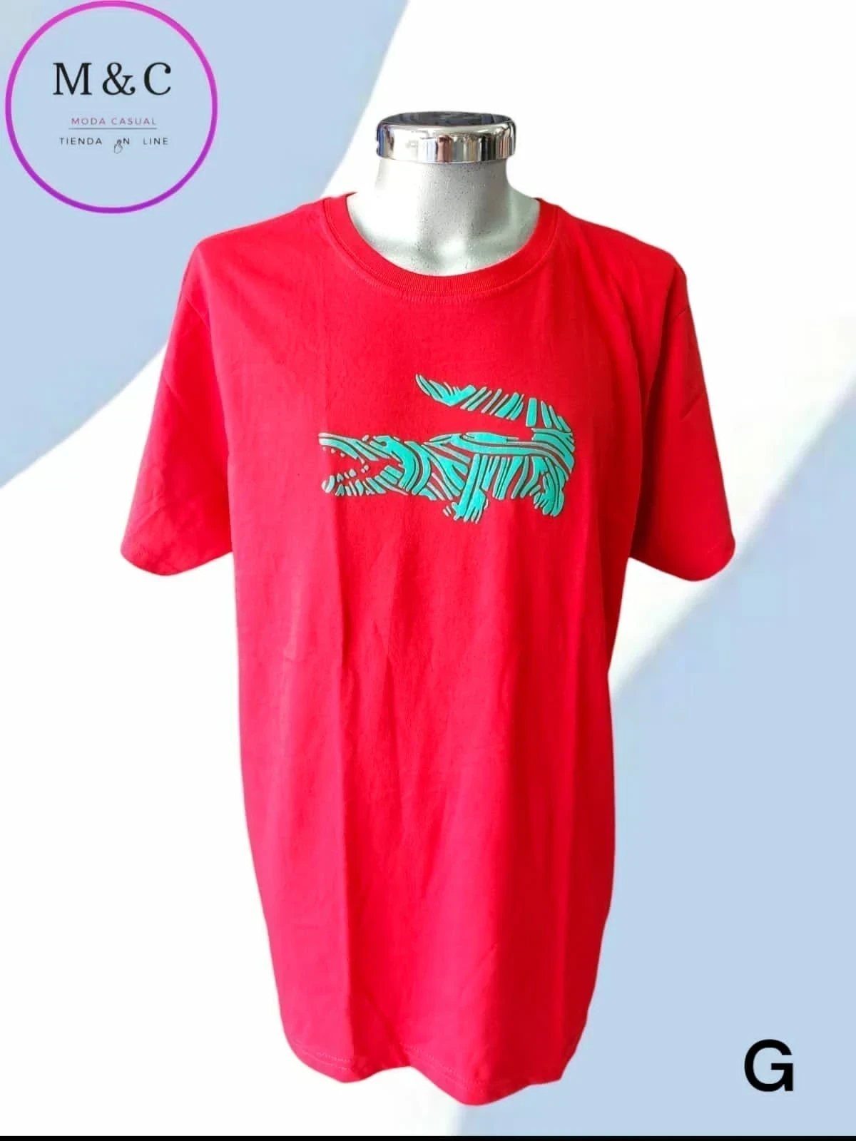 Playera XL relieve 
