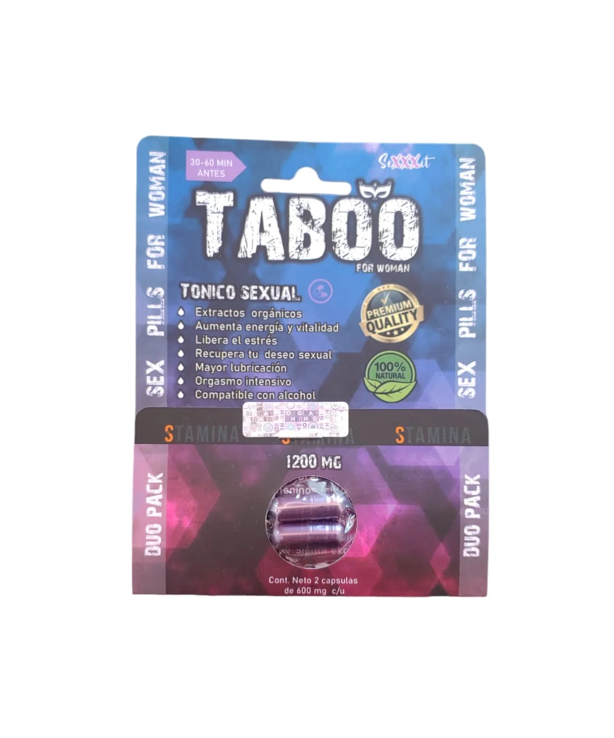 Taboo Sexy pills for woman