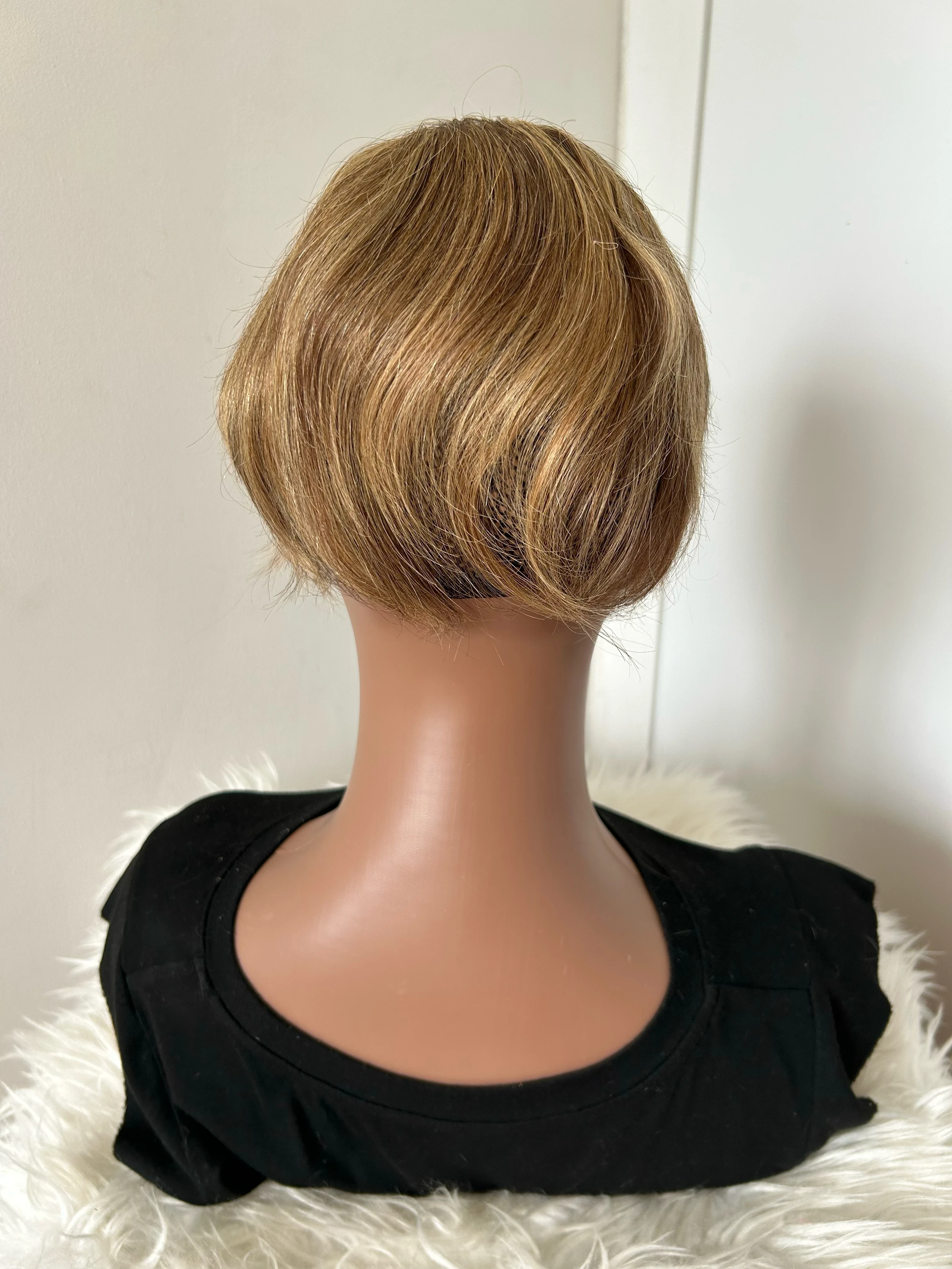 Toppers para el cabello para mujer, cabello humano real, sin flequillo, 2.8 x 5.1 in, base de seda, clip en la parte superior, extensiones de pelo para mujeres con cabello delgado, 6 Pulgada  3