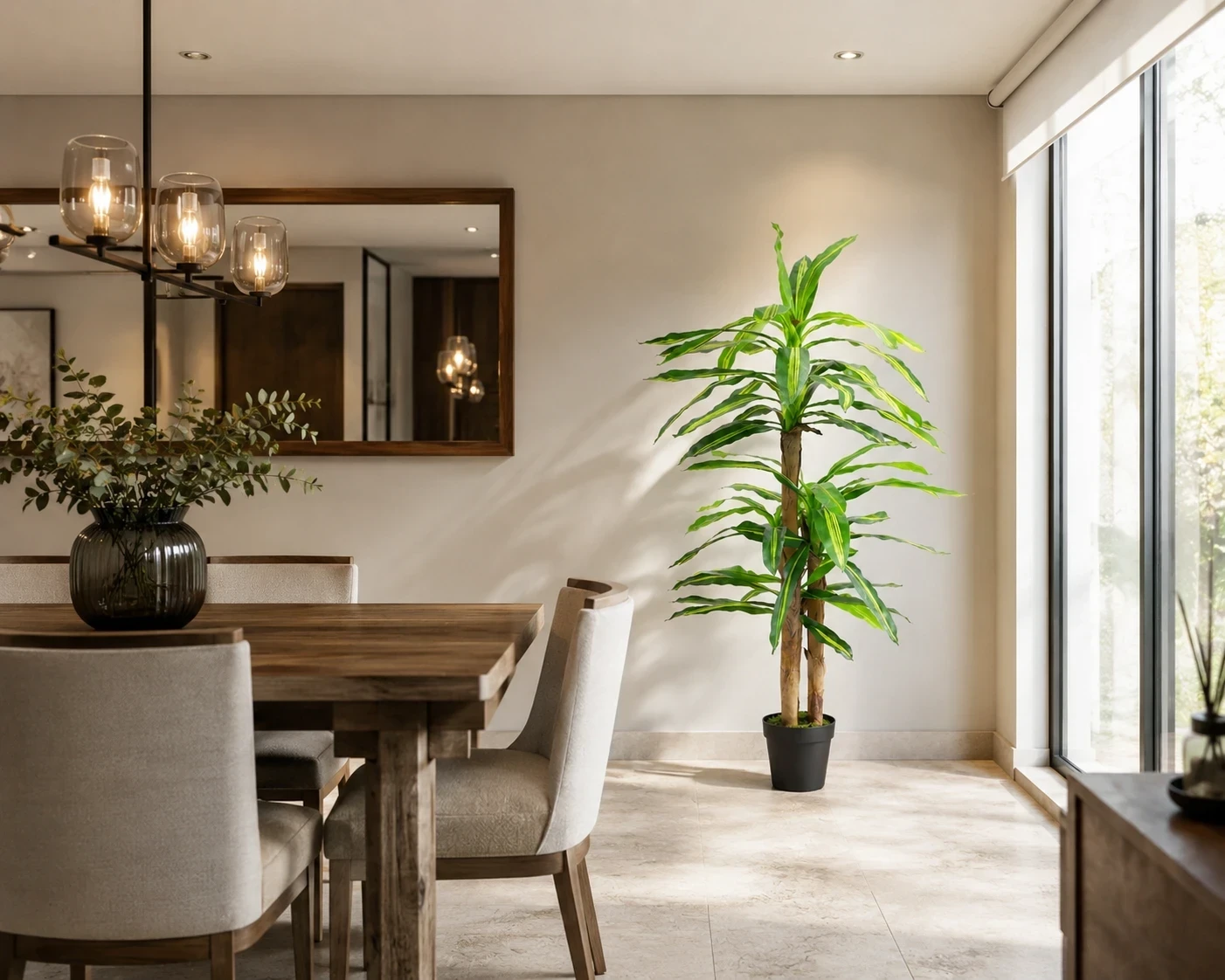 Planta Palo de Brasil 180cm Artificial vista natural  4