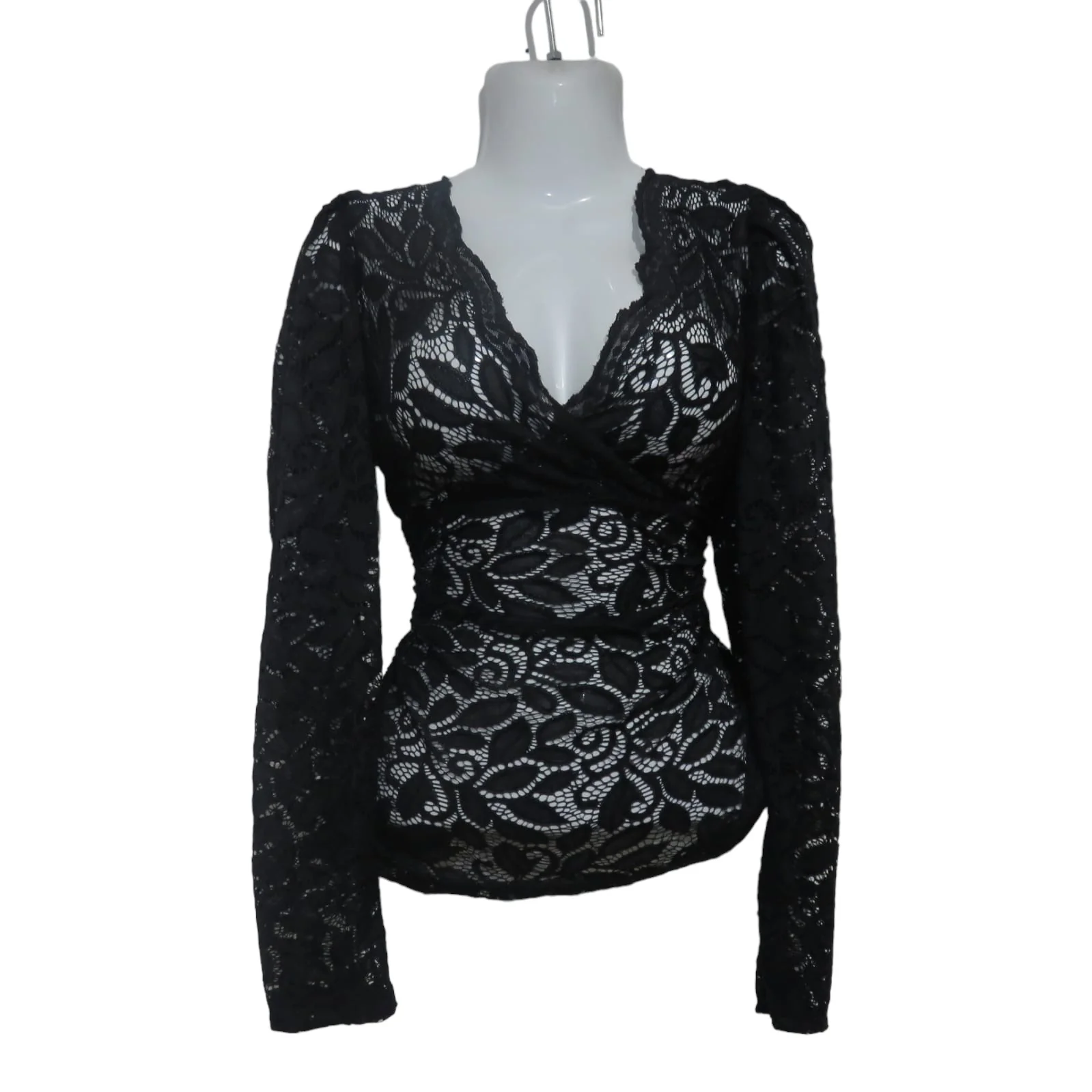 Blusa de encaje