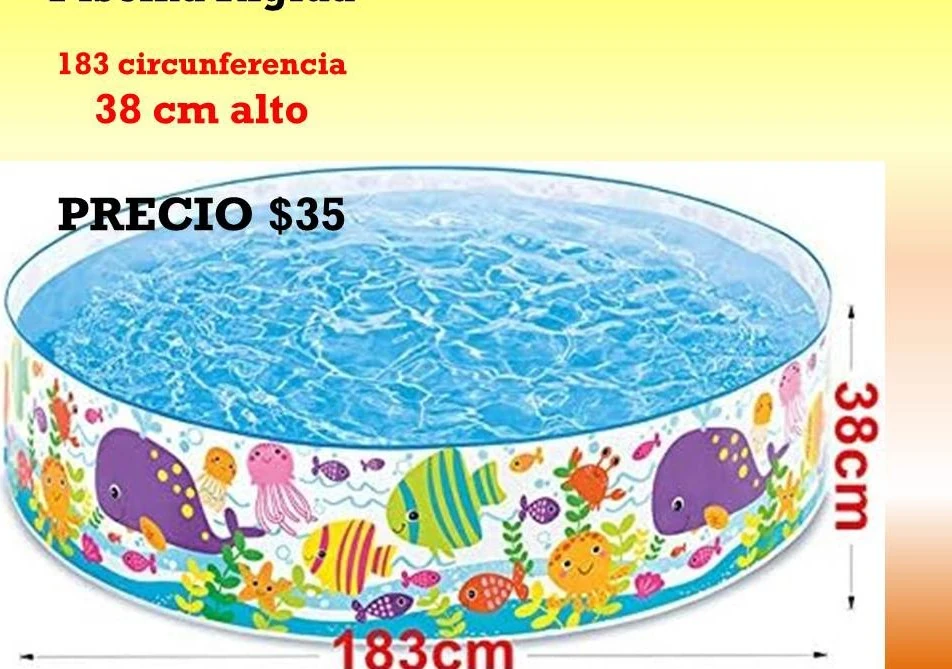 Piscina rigida152 cm intex 