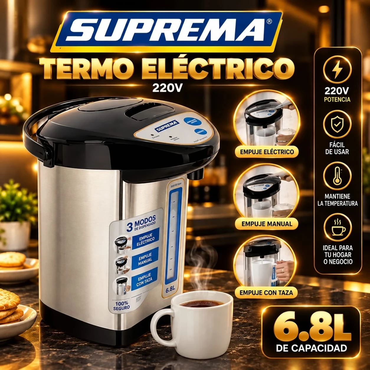 TERMO ELÉCTRICO SUPREMA 