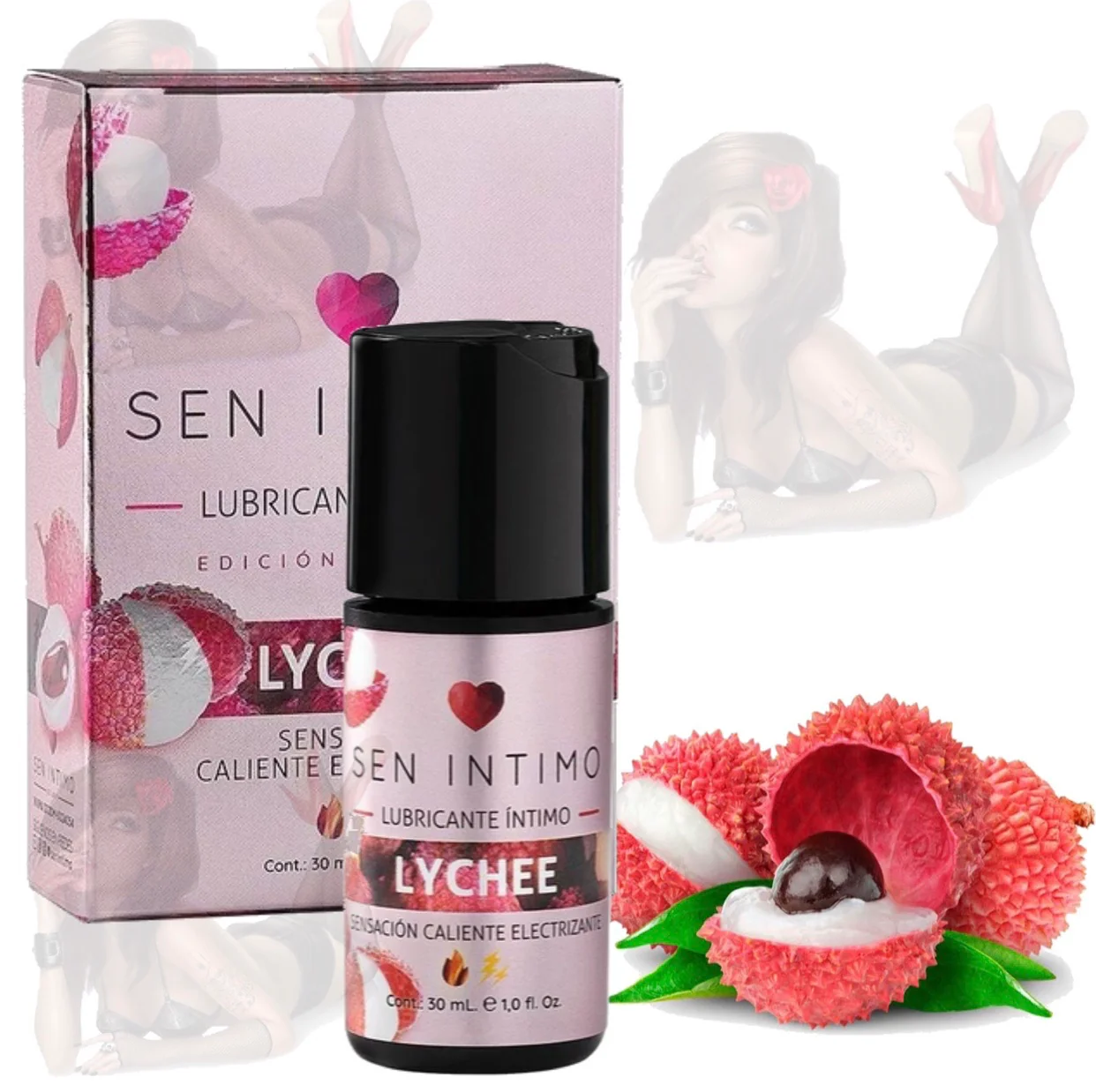 Lubricante Electrizante Lychee