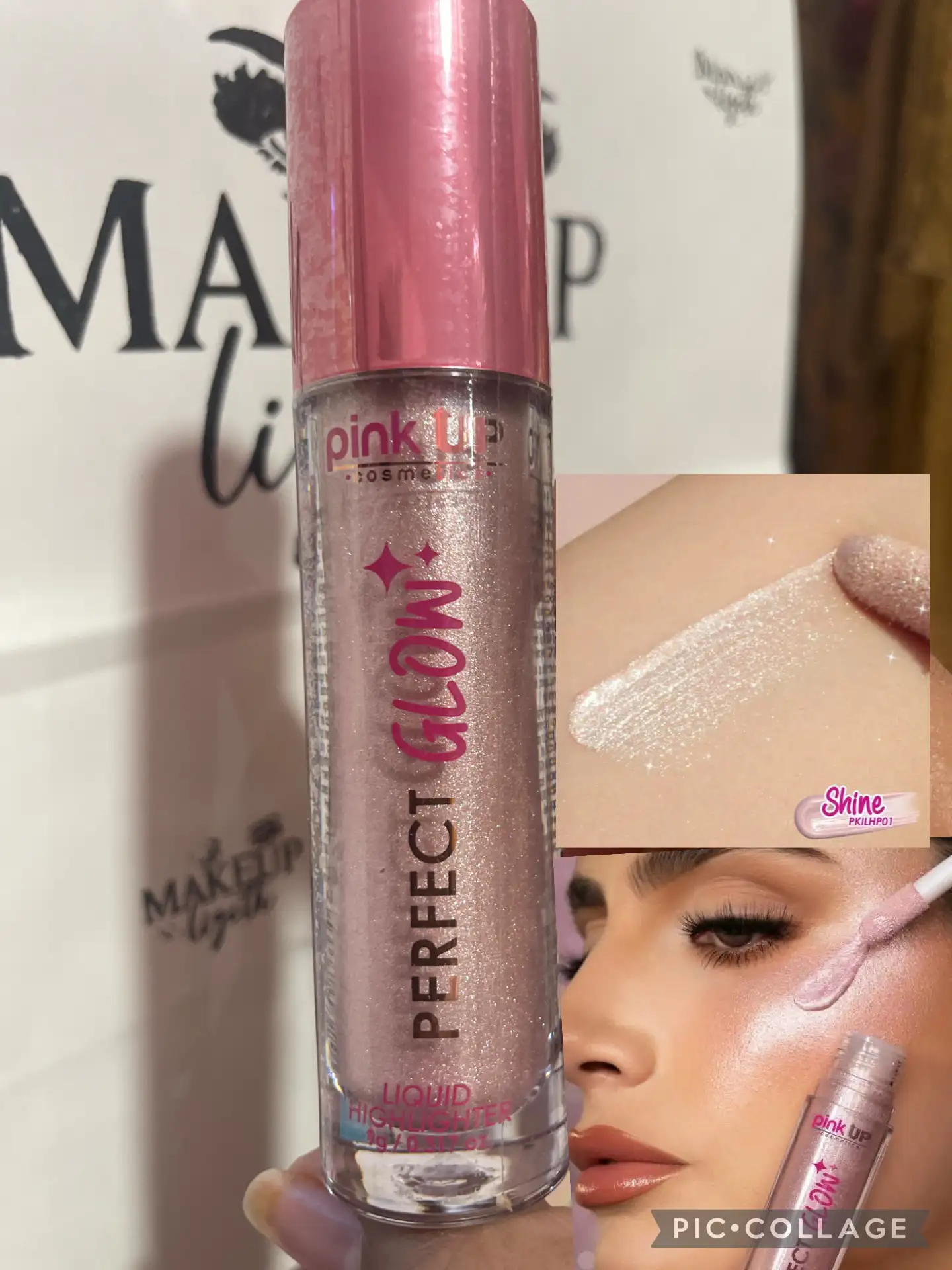 Iluminador perfect glow pink up 2