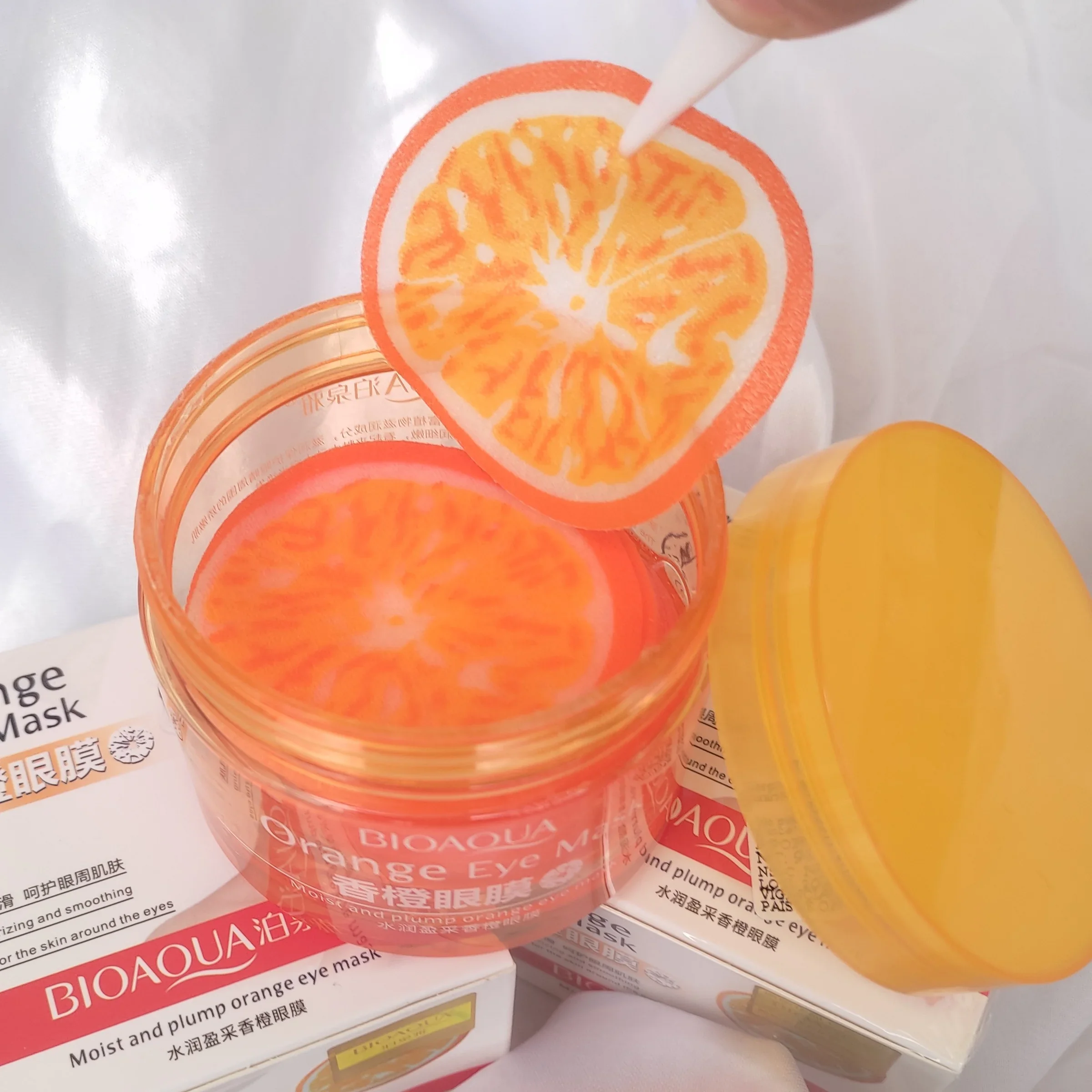 PARCHES HIDRATANTES x18 PARES PARA CONTORNOS DE OJOS VITAMINA C