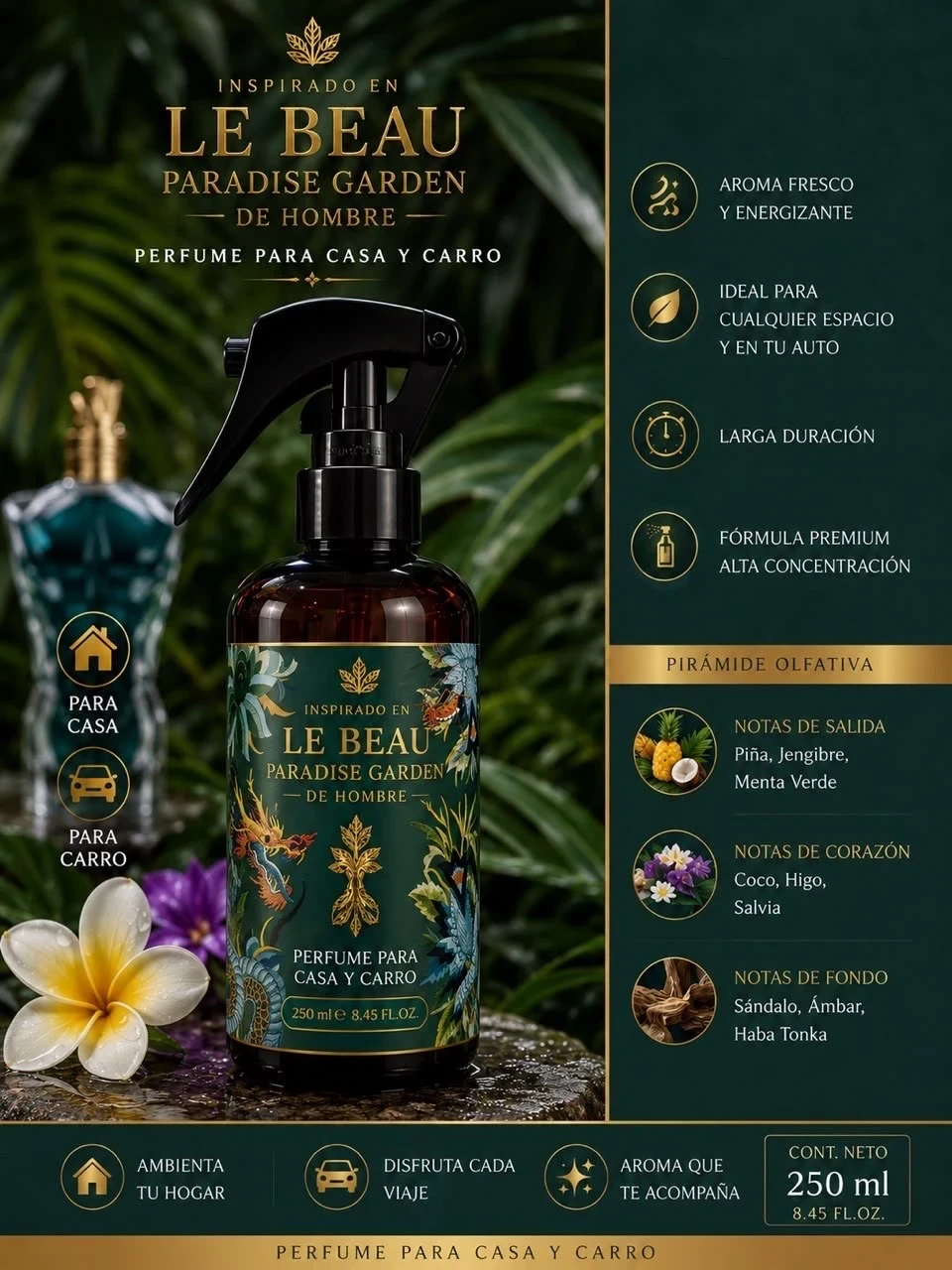 Nacional - Aromatizantes para Casa y Carro 250ml  8